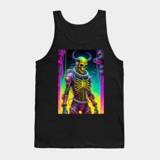 Skull Demon in Space Tank Top